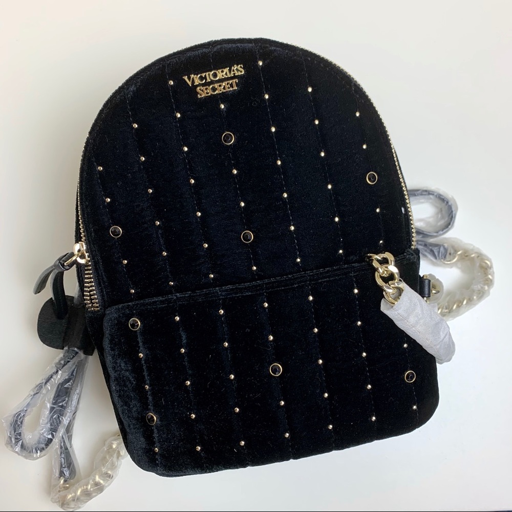 Velvet mini backpack